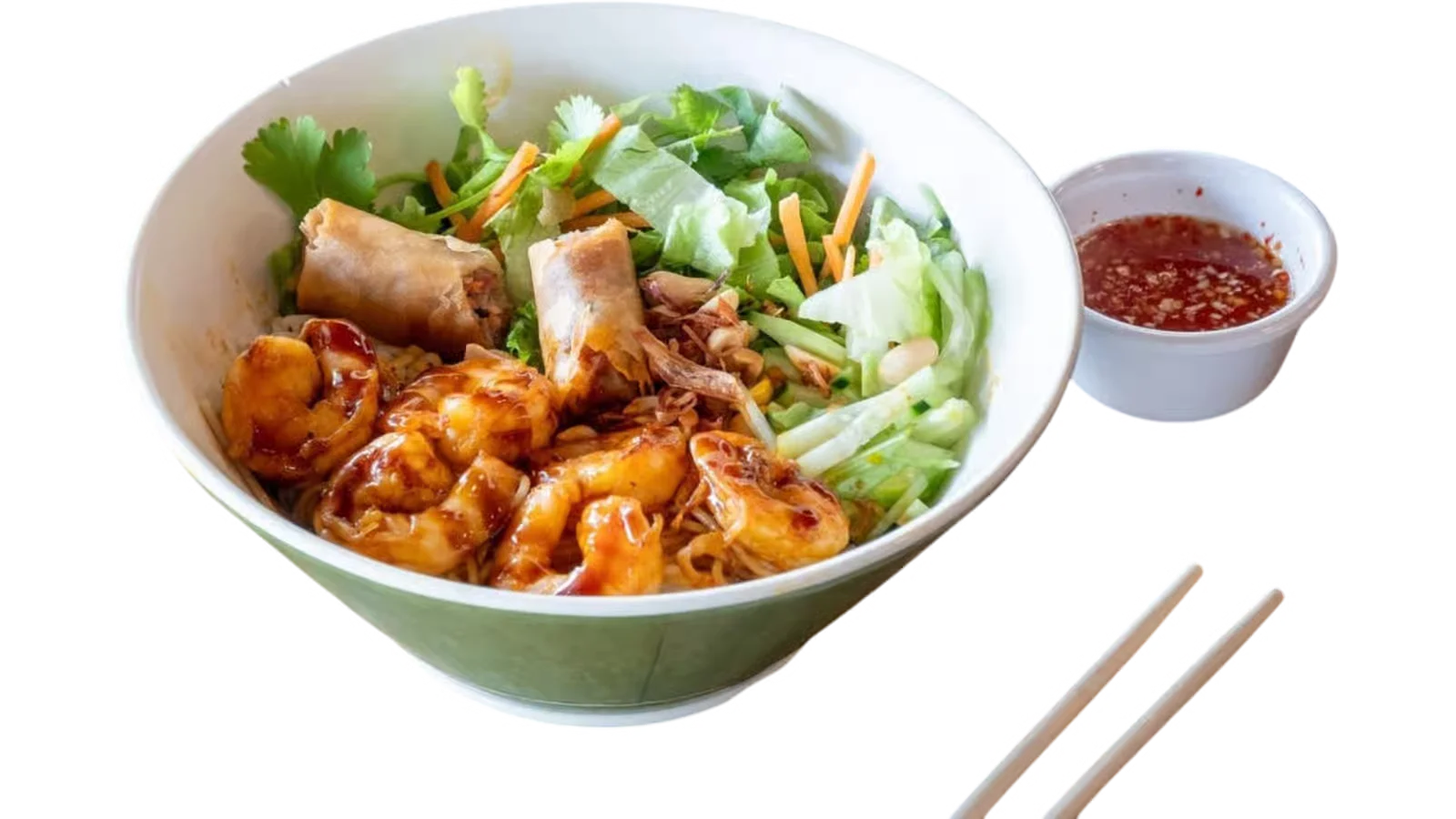 V7. Grilled Shrimp Egg Roll Vermicelli
